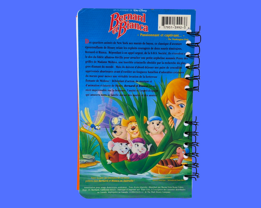 The Rescuers, Walt Disney VHS Movie Notebook