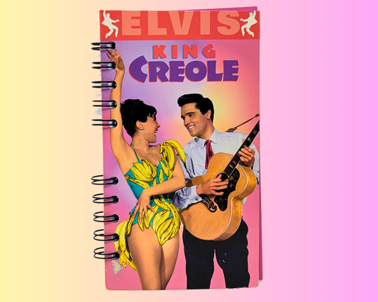 King Creole VHS Movie Notebook