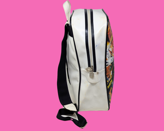 Y2K White Official Converse Back Pack