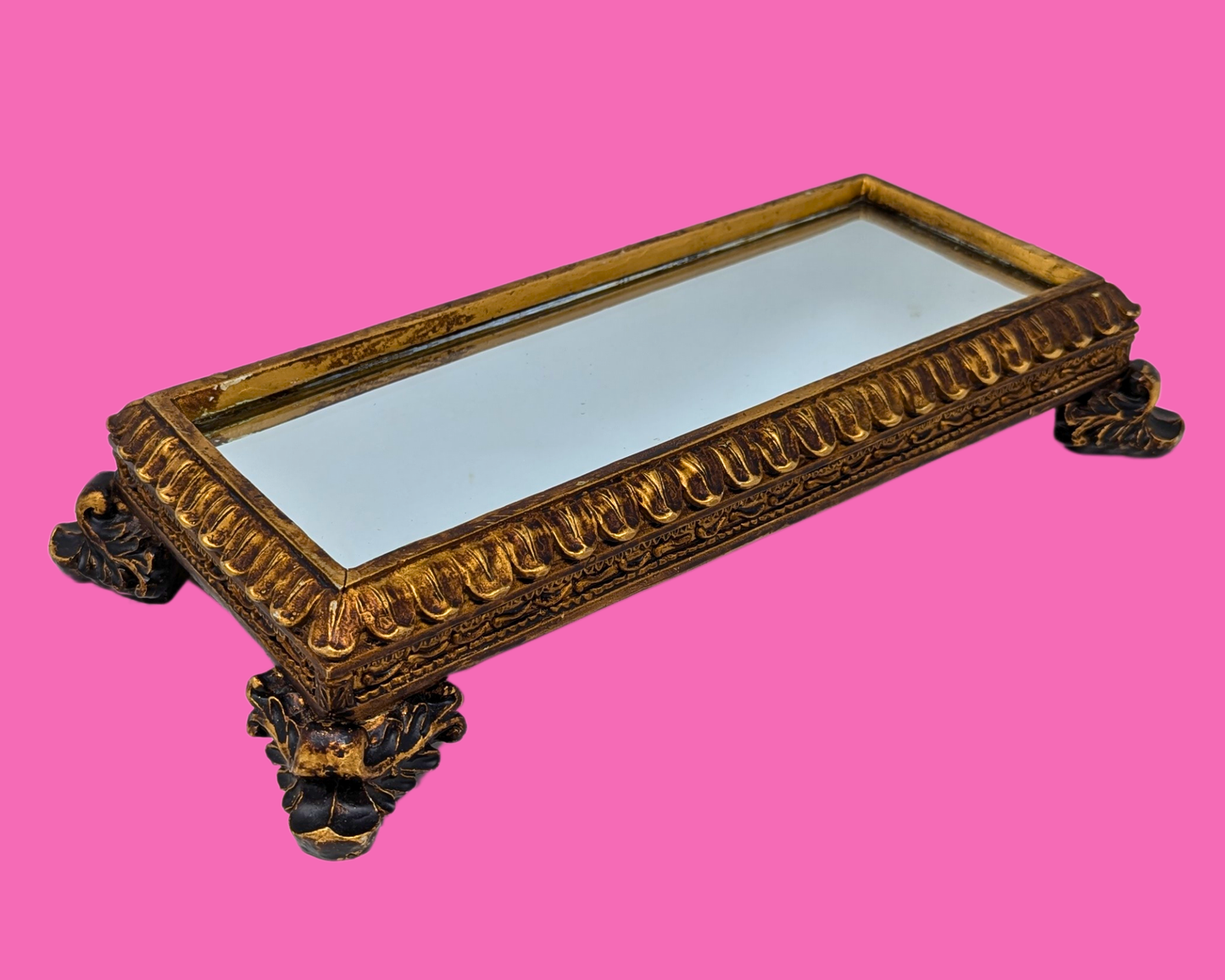 Vintage 1990's Mirror Tray