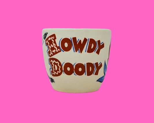 Vintage 1960's Iowdy Doody Collectible Cup