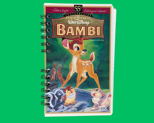 Bambi, Walt Disney VHS Movie Notebook