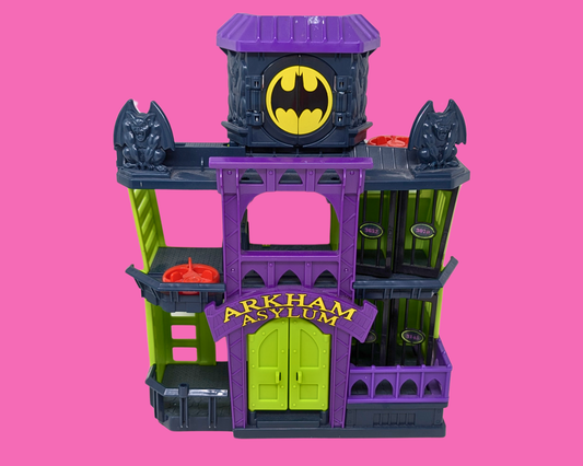 Fisher Price Batman Arkham Asylum Gotham City Jail by DC Super Friends