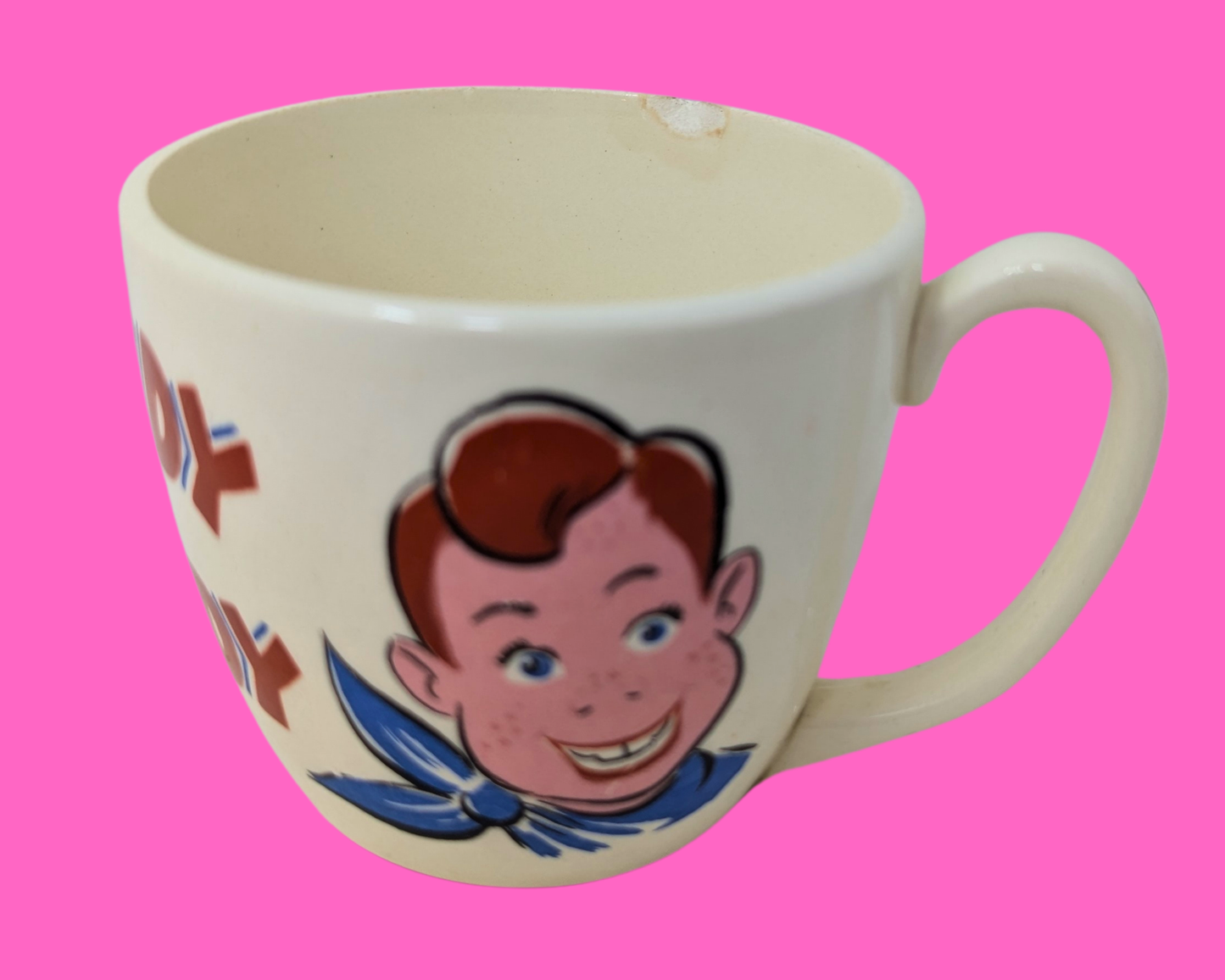 Vintage 1960's Iowdy Doody Collectible Cup