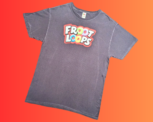 Vintage 1990's Fruit Loops T-Shirt Size M