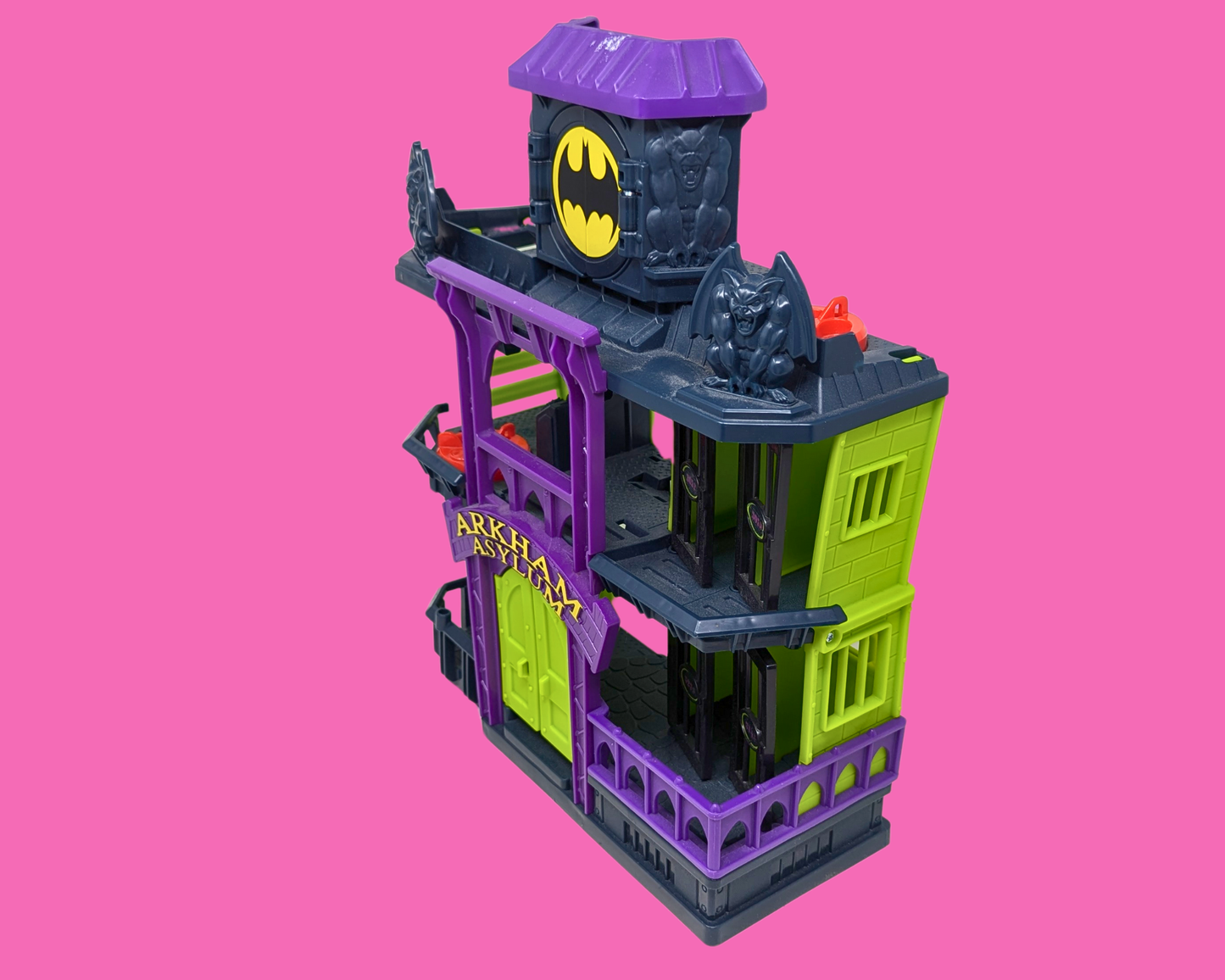 Fisher Price Batman Arkham Asylum Gotham City Jail by DC Super Friends