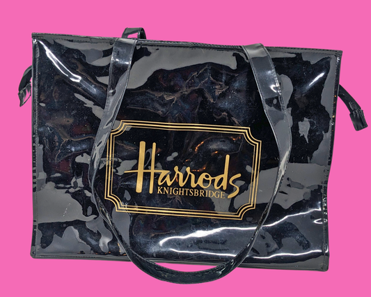 Official Harrods Knightsbridge Plastic Tote Bag