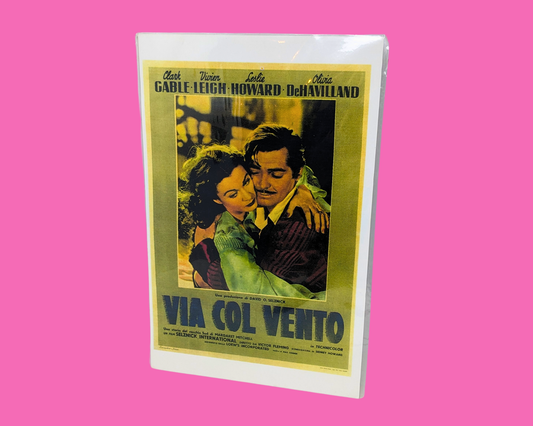 Italian Poster of Gone with the Wind