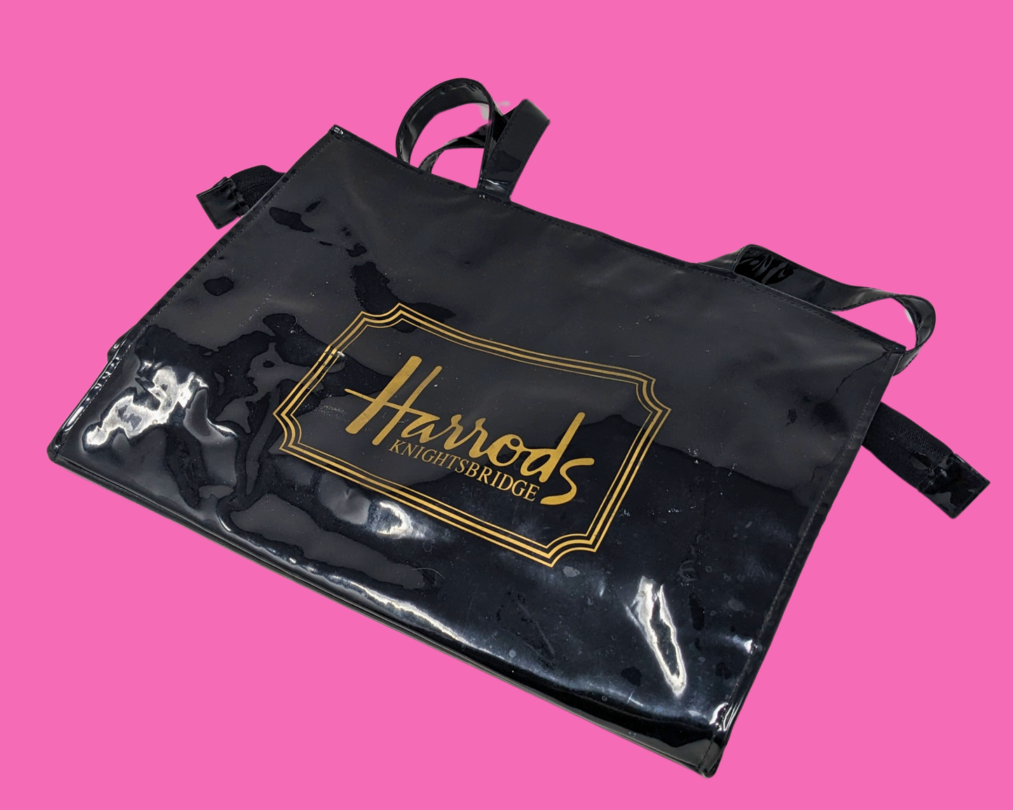 Official Harrods Knightsbridge Plastic Tote Bag