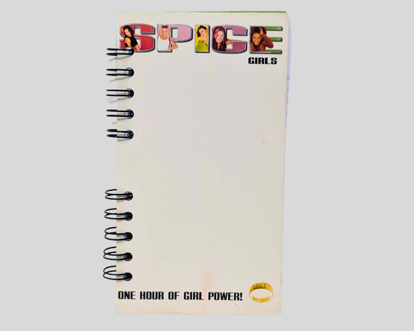 Spice Girls One Hour Of Girl Power VHS Movie Notebook