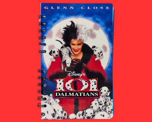 101 Dalmatians, Walt Disney VHS Movie Notebook