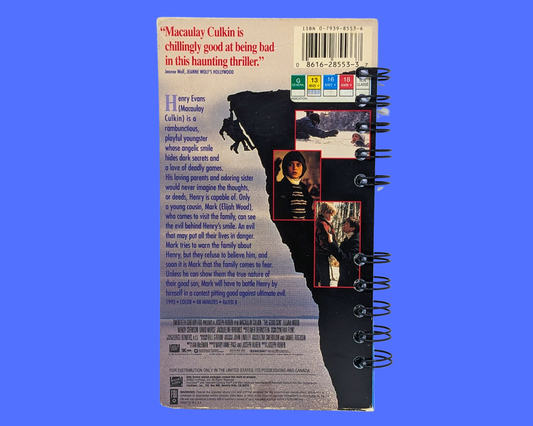 The Good Son VHS Movie Notebook