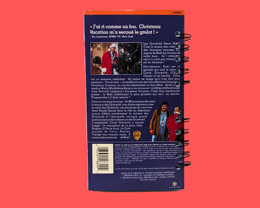 National Lampoon's Christmas Vacation VHS Movie Notebook