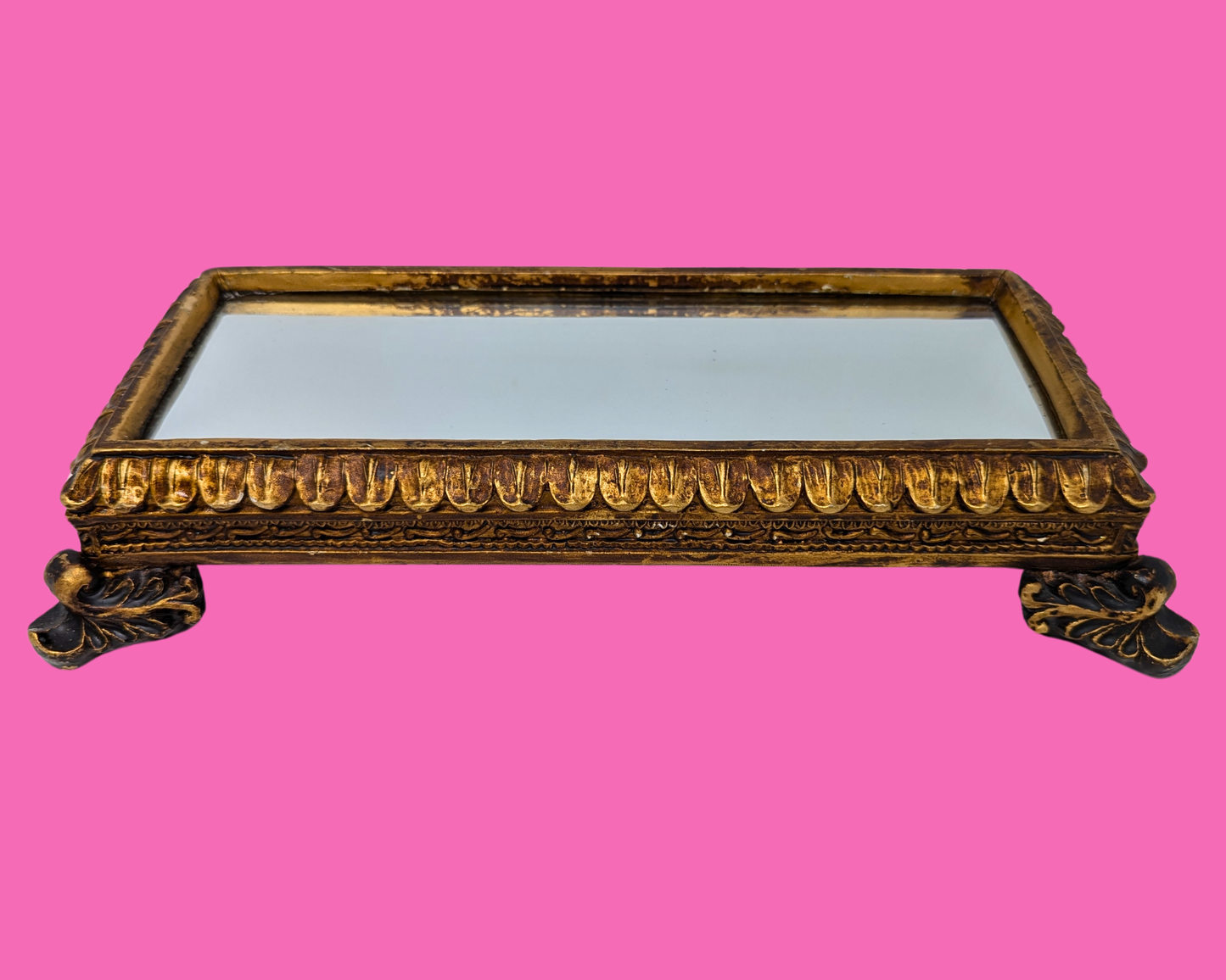 Vintage 1990's Mirror Tray