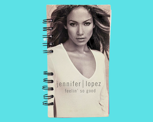 Jennifer Lopez Feeling' So Good VHS Movie Notebook
