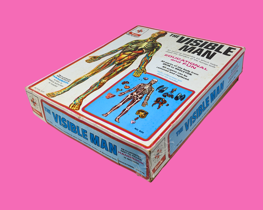 Vintage 1970's The Visible Man in Original Packaging
