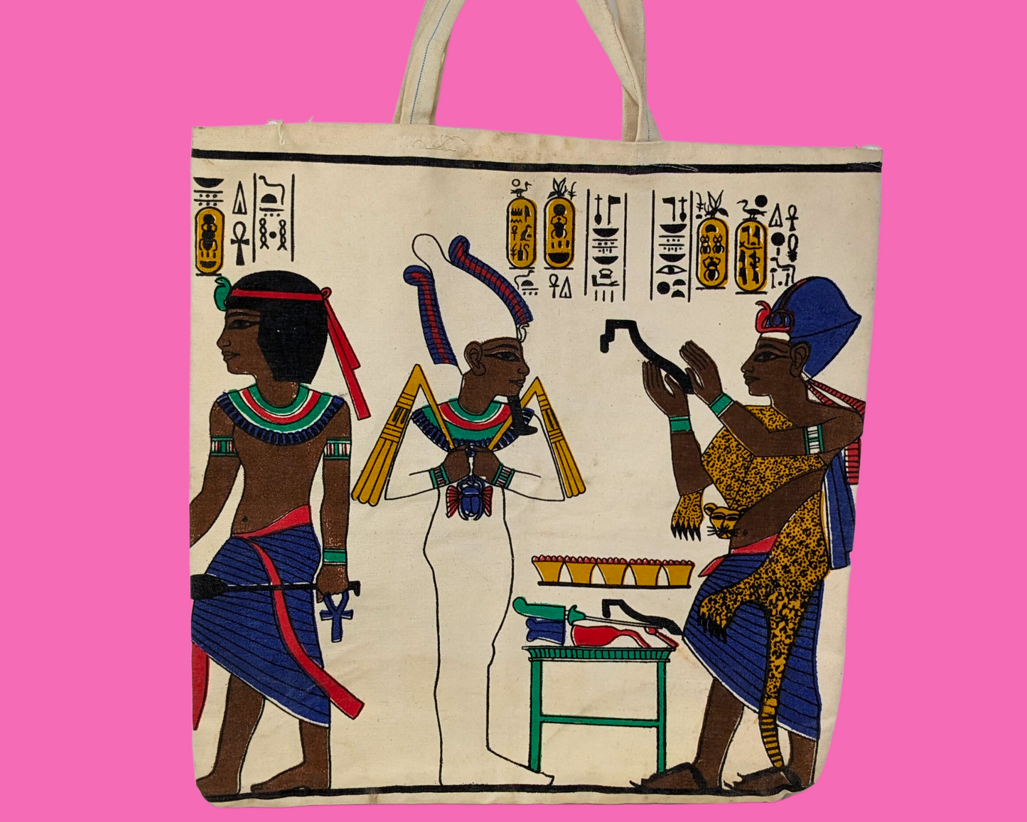 Vintage 1990's Egyptian Tote Bag