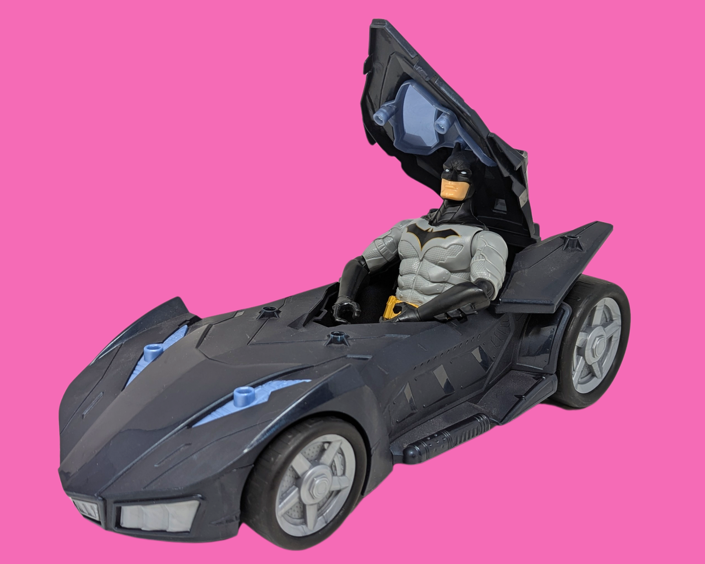 Mattel 2018 Comics Batmobile and Batman Toy