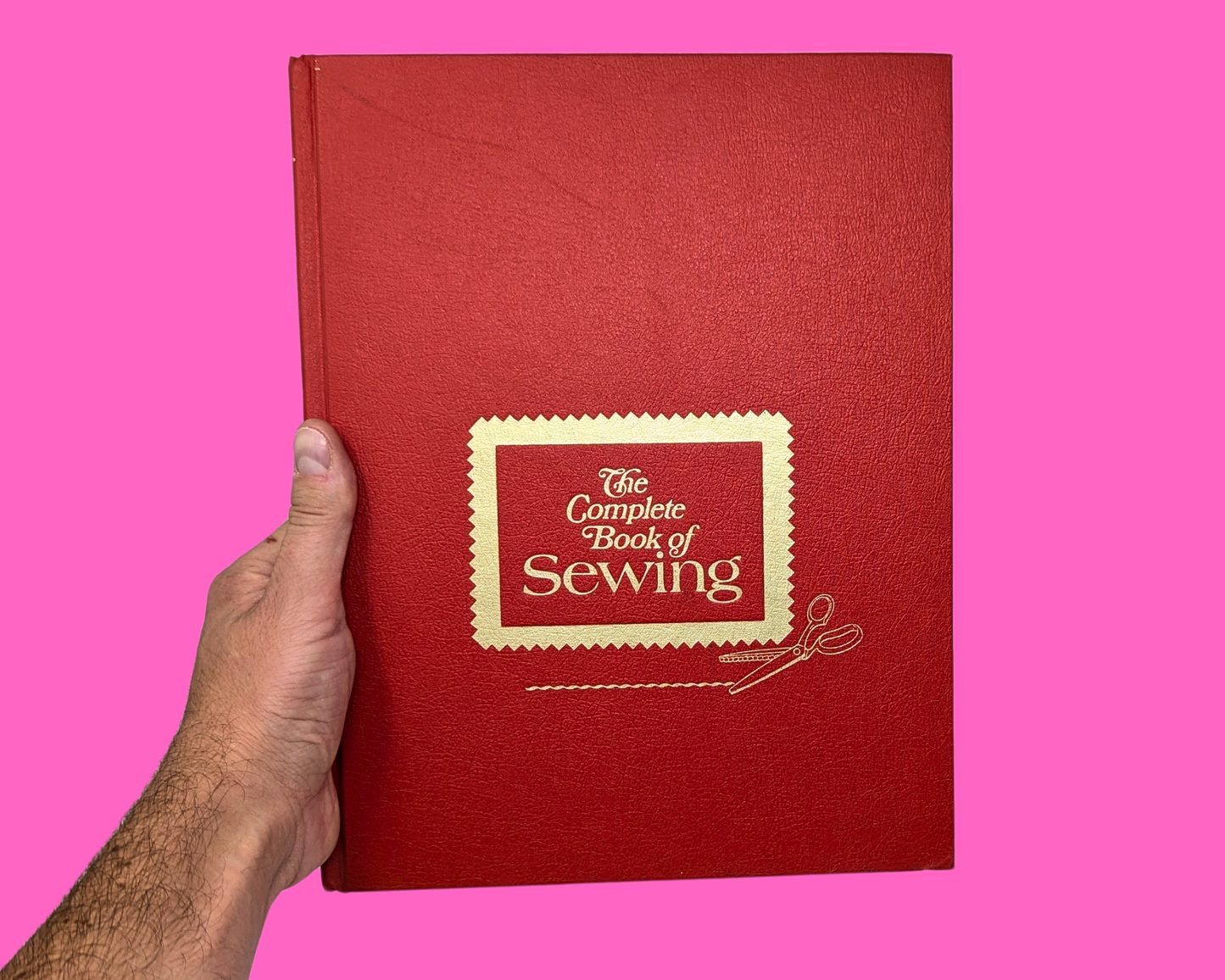 Vintage 1970's Hardcover The Complete Book of Sewing