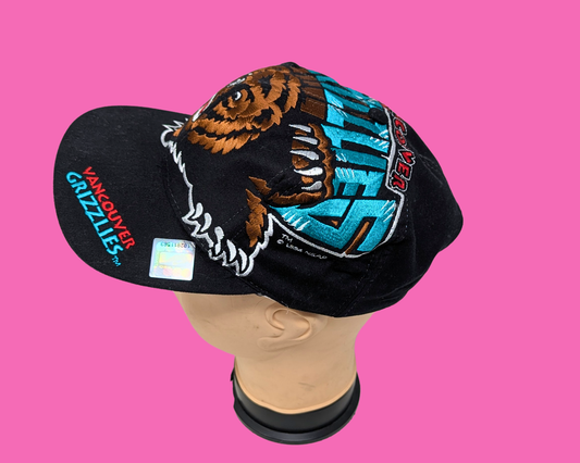 Vintage 1994 Basketball  Vancouver Grizzlies Cap, One Size Fits All