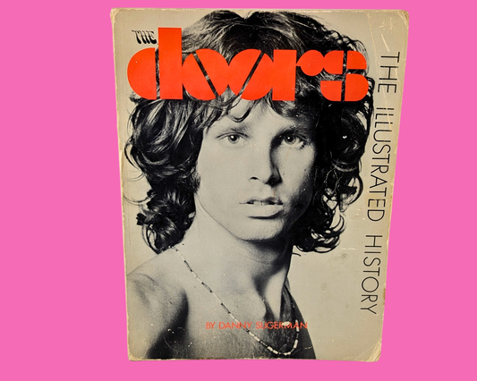 Vintage 1980's The Doors, The Illustrated History Book