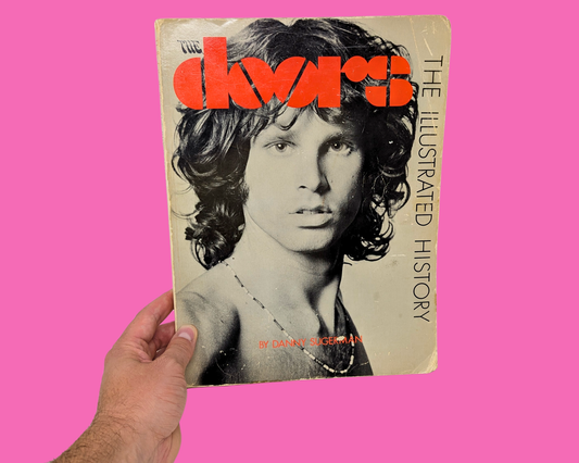 Vintage 1980's The Doors, The Illustrated History Book