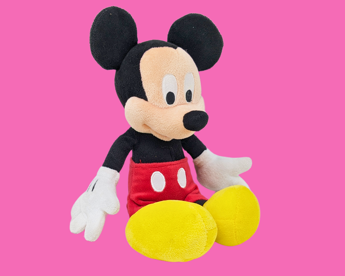 Vintage 1990's Official Walt Disney World Mickey Mouse Plush Toy