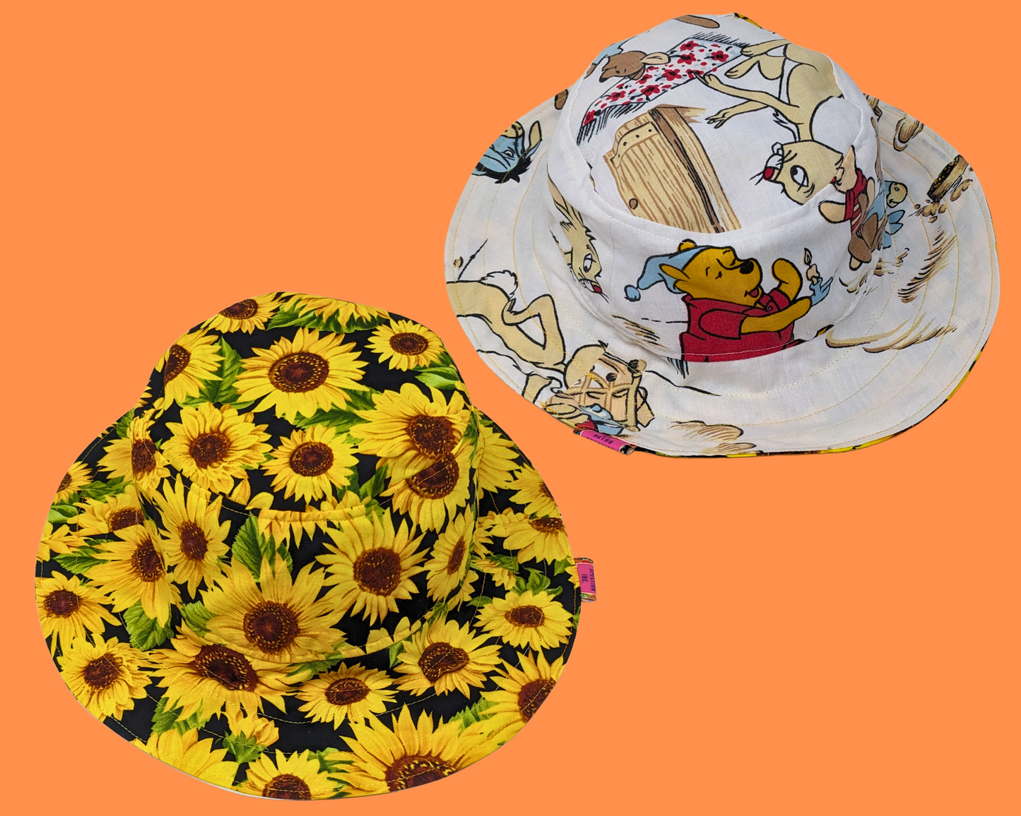 Winnie the Pooh, Walt Disney Reversible Bucket Hat