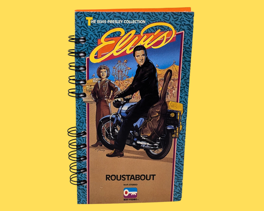 Roustabout VHS Movie Notebook