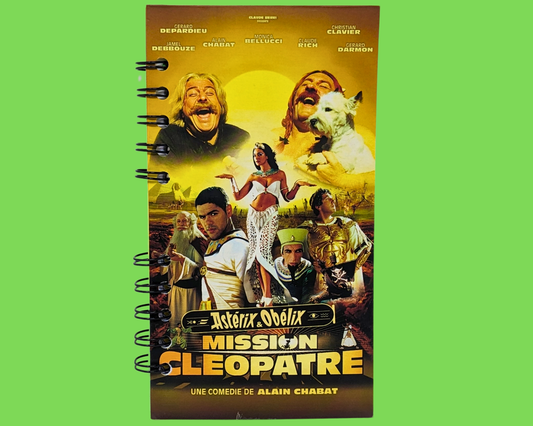 Astérix et Obélix Mission Cleopatre VHS Movie Notebook