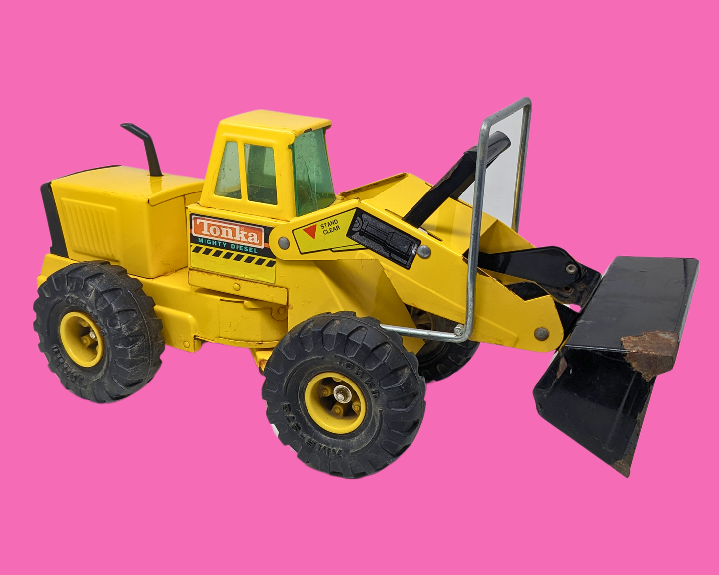 Vintage 1980's Big Yellow Tonka Truck