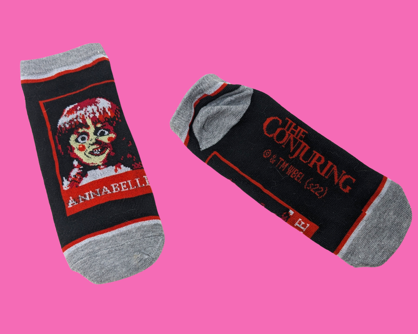 Set of 9 Pair of Halloween Movie Themed Socks