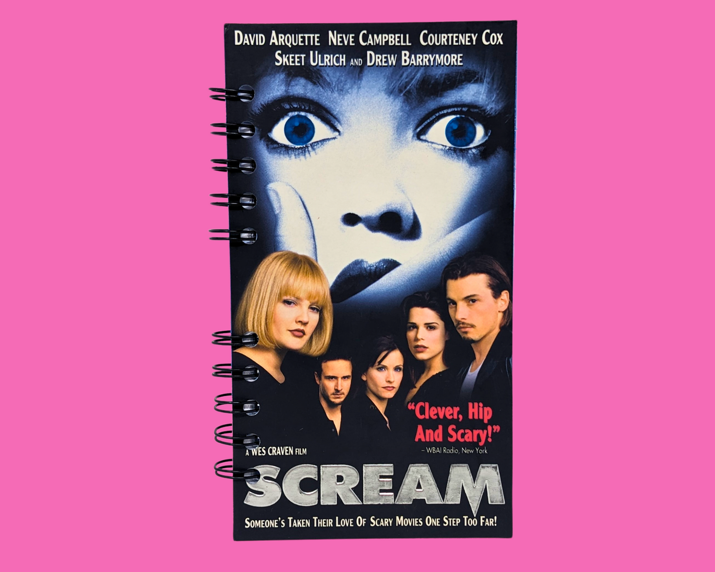 Scream VHS Movie Notebook