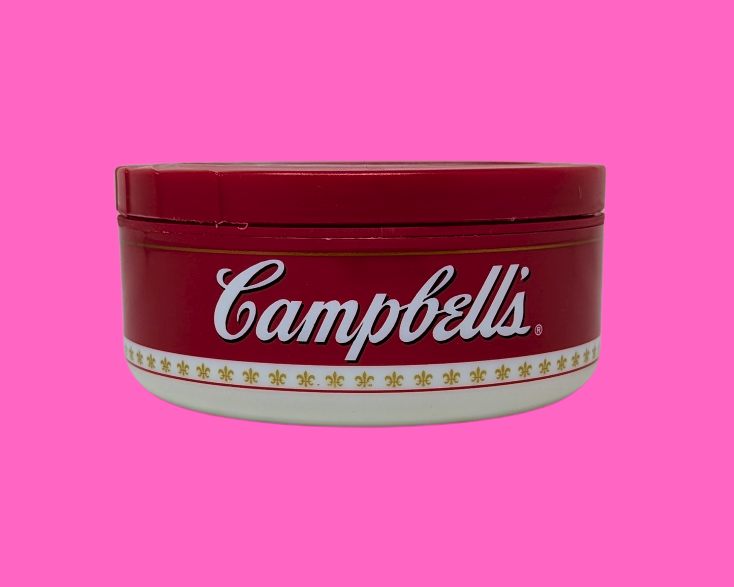 Y2K Campbell Soup Bowl Container