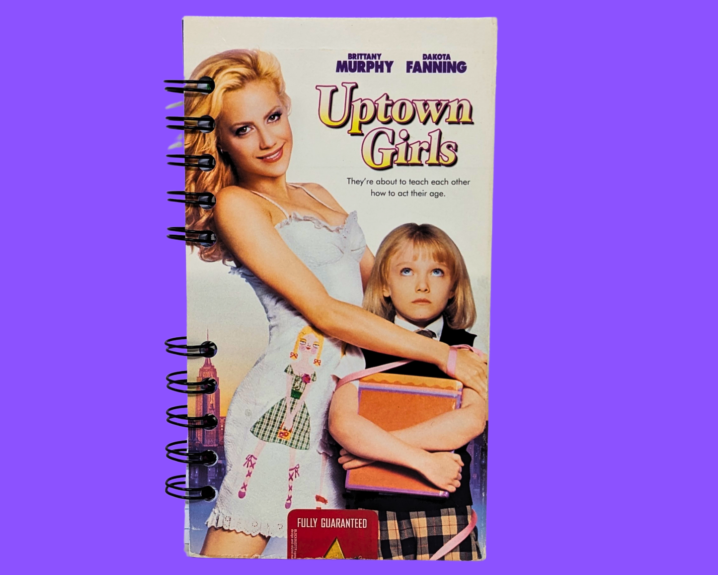 Uptown Girls VHS Movie Notebook