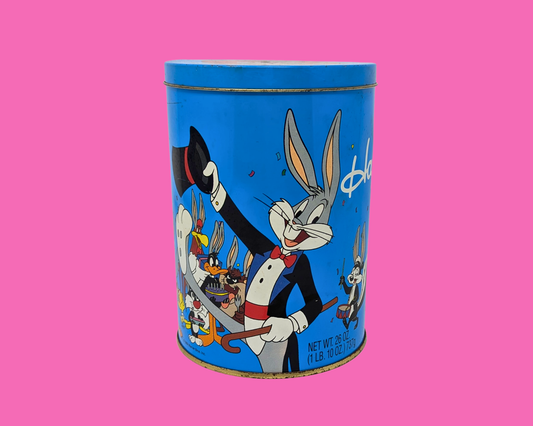 Vintage 1980's 50th Anniversary, Happy Birthday Bugs Tin Box