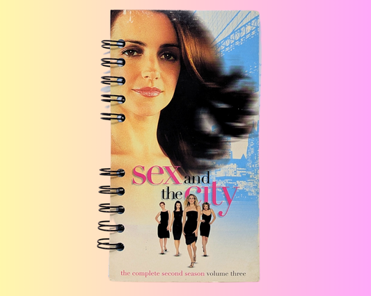 Sex and the City Season 2 Volume 3 VHS Movie Notebook