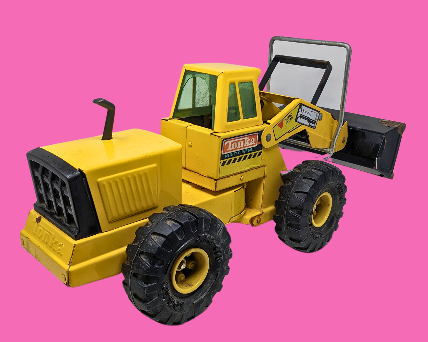 Vintage 1980's Big Yellow Tonka Truck