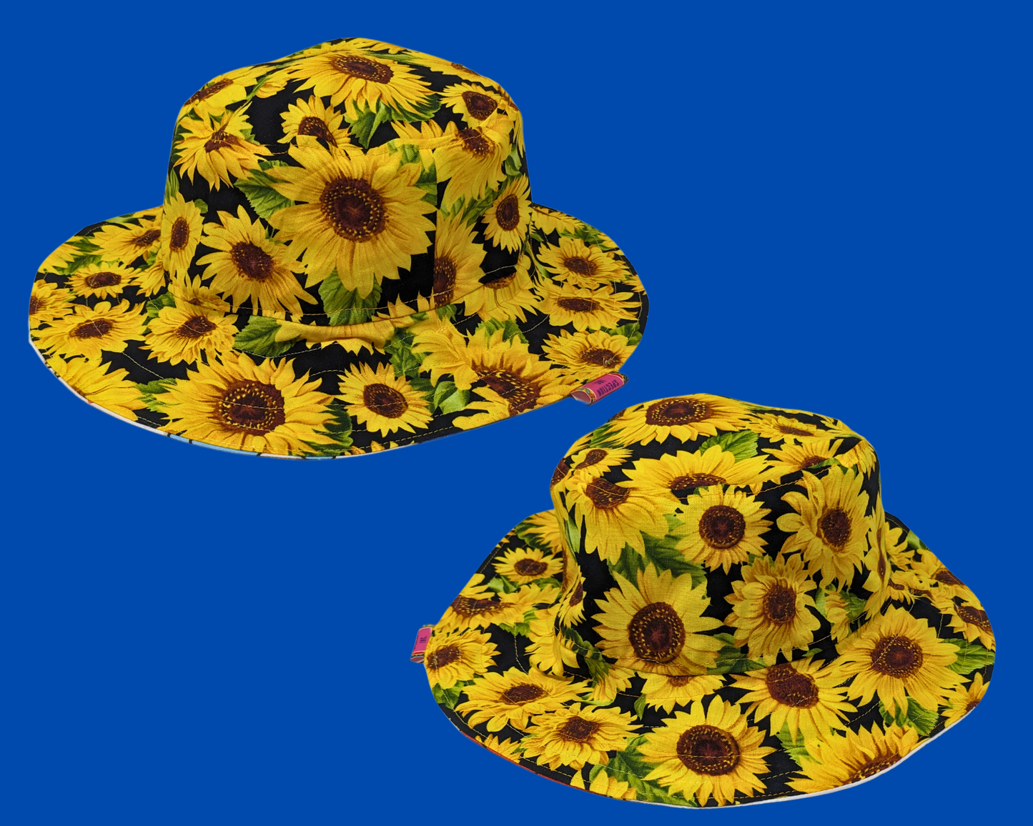 Handmade and Upcycled The Simpsons Bedsheet Reversible Bucket Hat