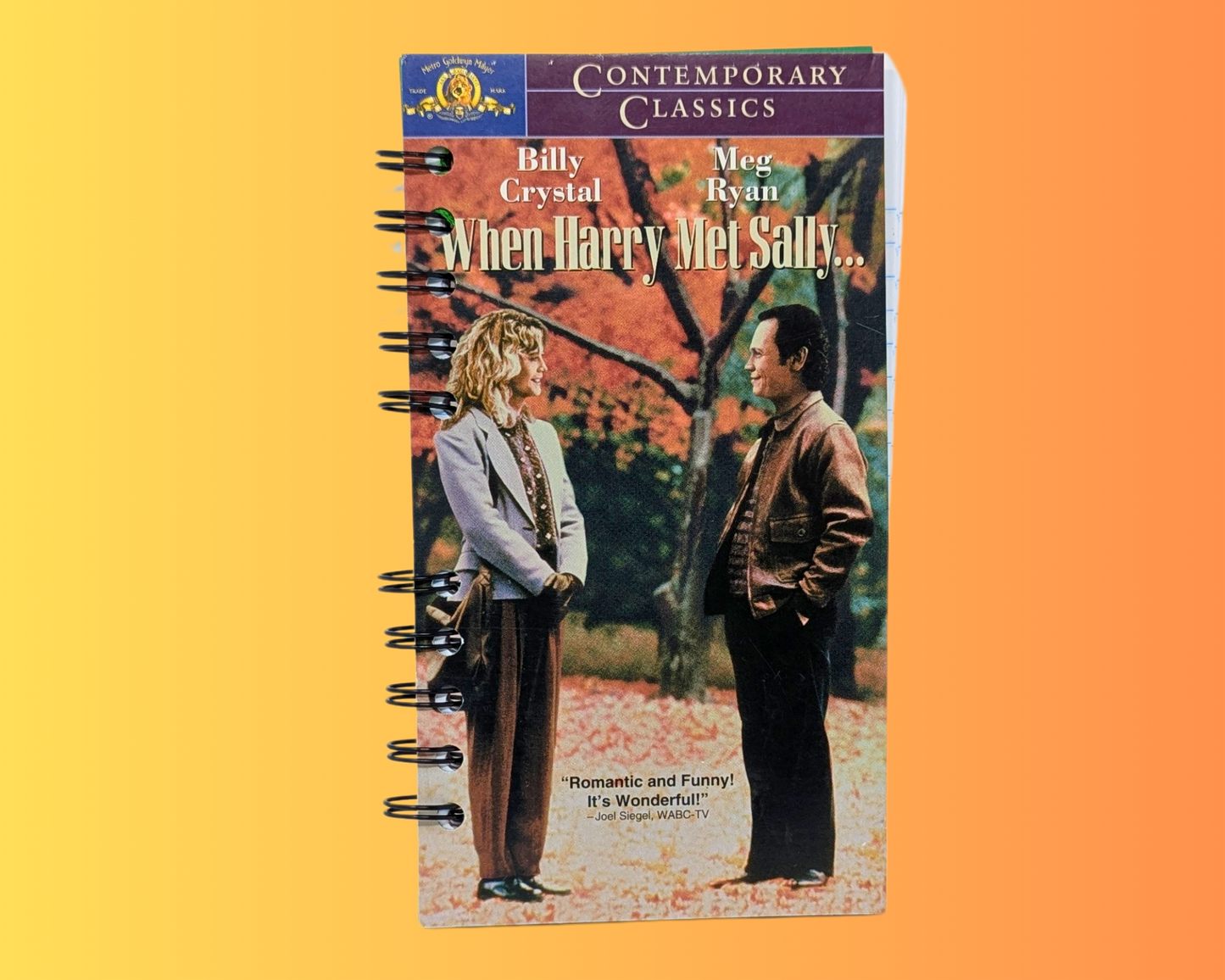 When Harry Met Sally VHS Movie Notebook