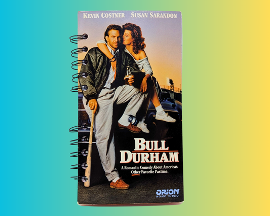 Bull Durham VHS Movie Notebook