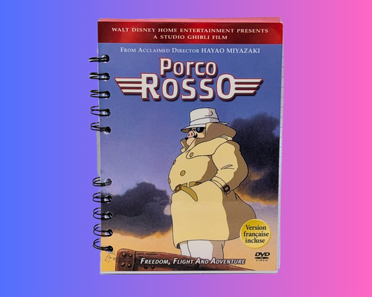 Porco Rosso DVD Movie Notebook