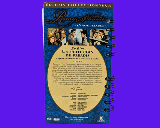 Romy Schneider L'Inoubliable VHS Movie Notebook