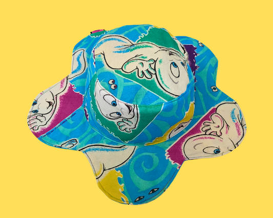 Casper The Friendly Ghost Reversible, Flower Shaped Bucket Hat