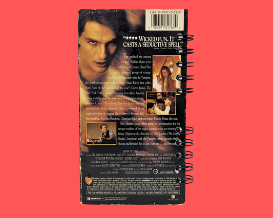 Interview with a Vampire VHS Movie Notebook