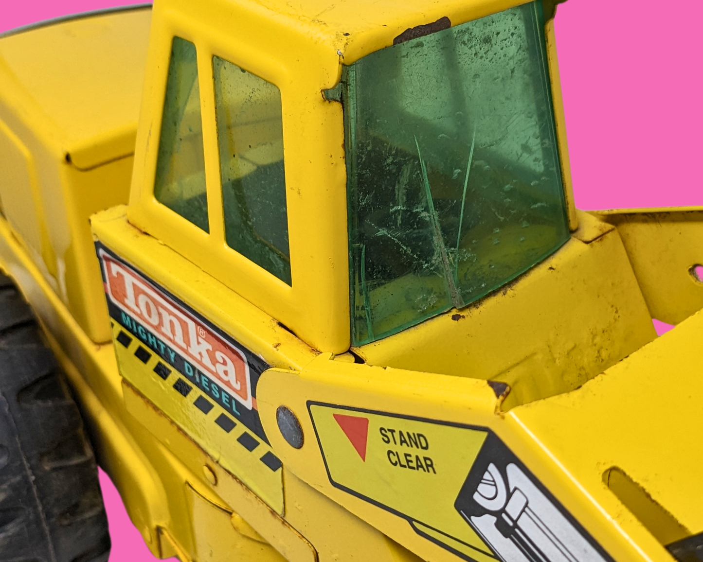 Vintage 1980's Big Yellow Tonka Truck