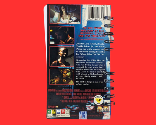 Still I Know What You Did Last Summer VHS Movie Notebook