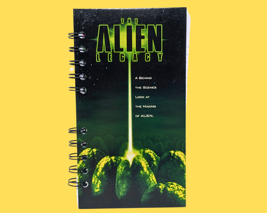 The Alien Legacy VHS Movie Notebook