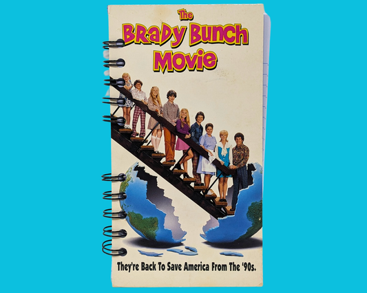 The Brady Bunch Movie VHS Movie Notebook