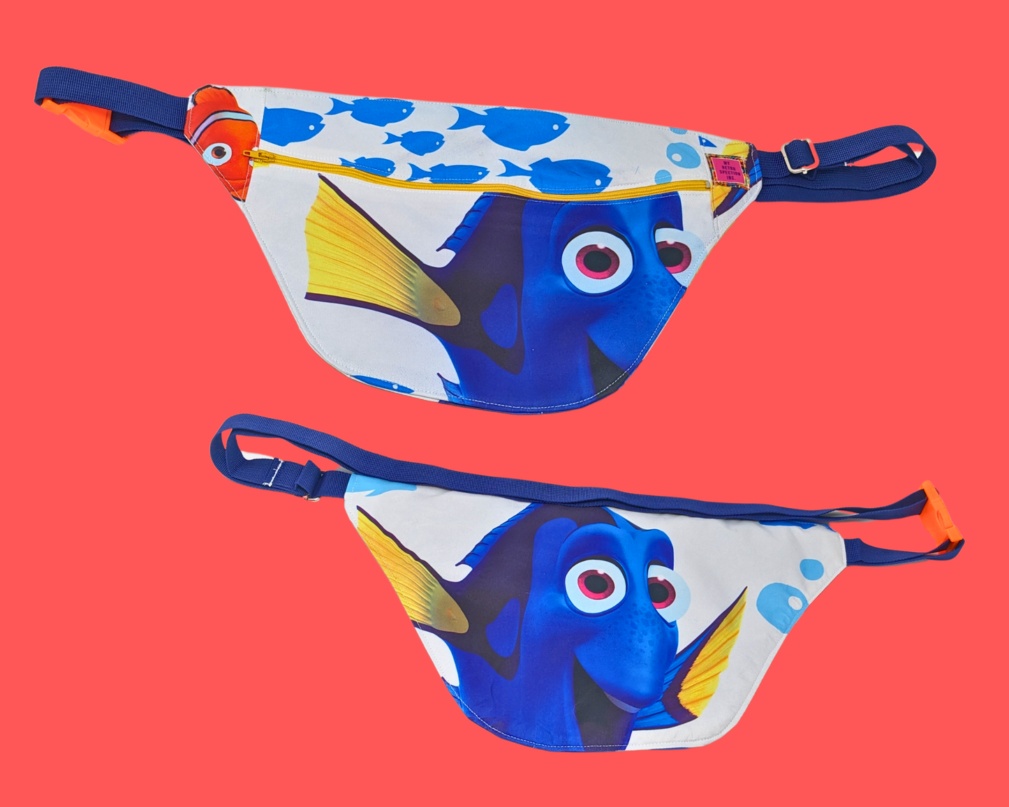 Handmade, Upcycled Finding Nemo Fanny Pack